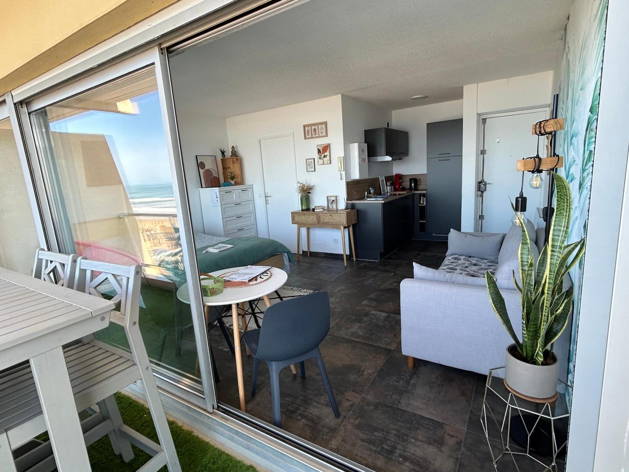 Superbe Vue A 180° Sur L'Ocean Apartamento Lacanau Exterior foto