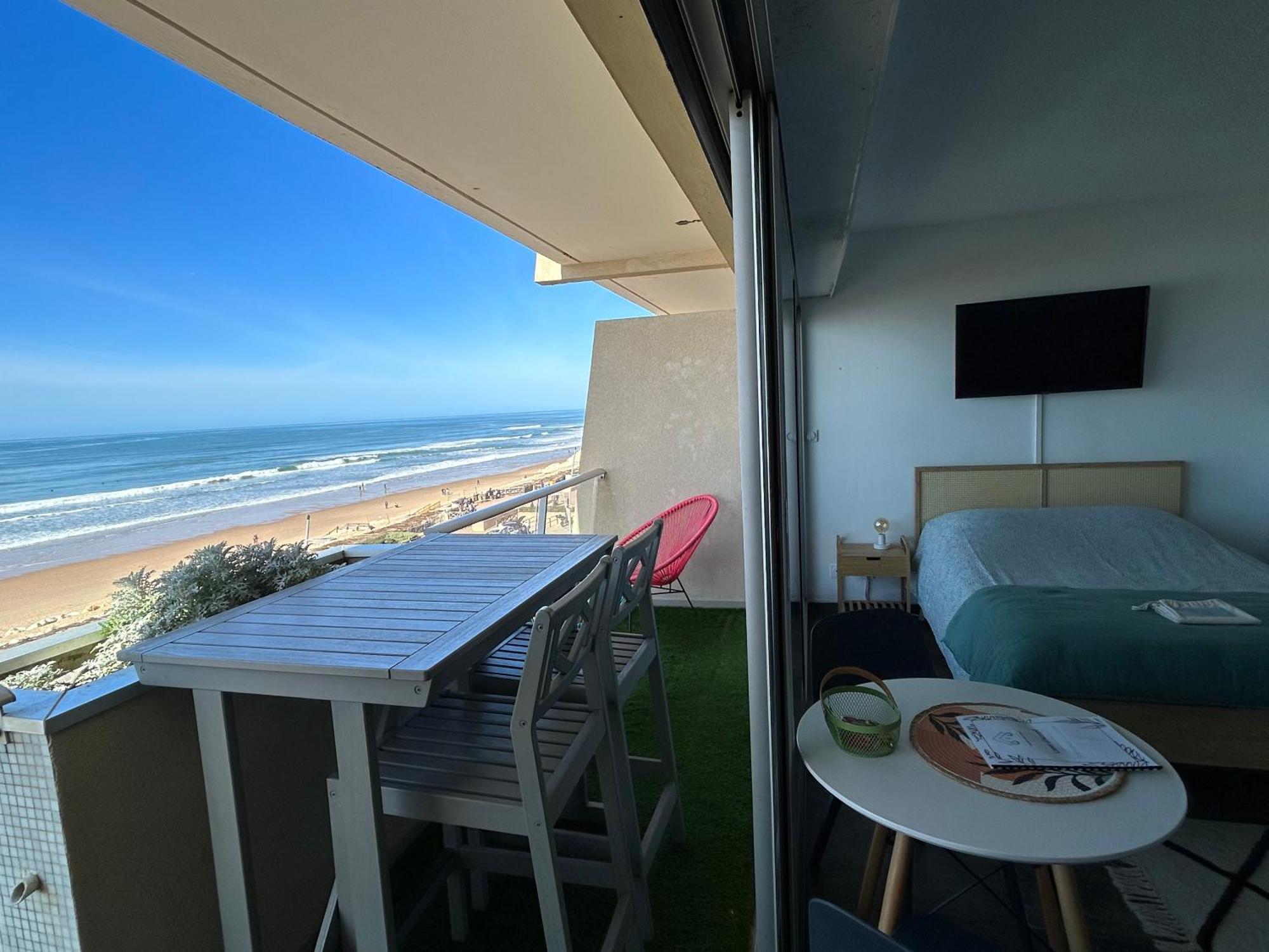 Superbe Vue A 180° Sur L'Ocean Apartamento Lacanau Exterior foto